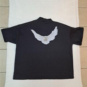 Yeezy Gap Engineered by Balenciaga Cropped Padded Dove T-Shirt - 2XL